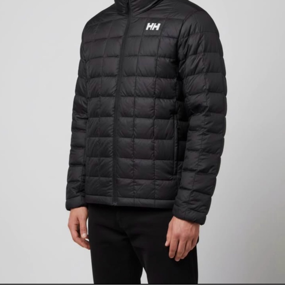 Helly Hansen Men's Black Quilted Packable Puffer Jacket